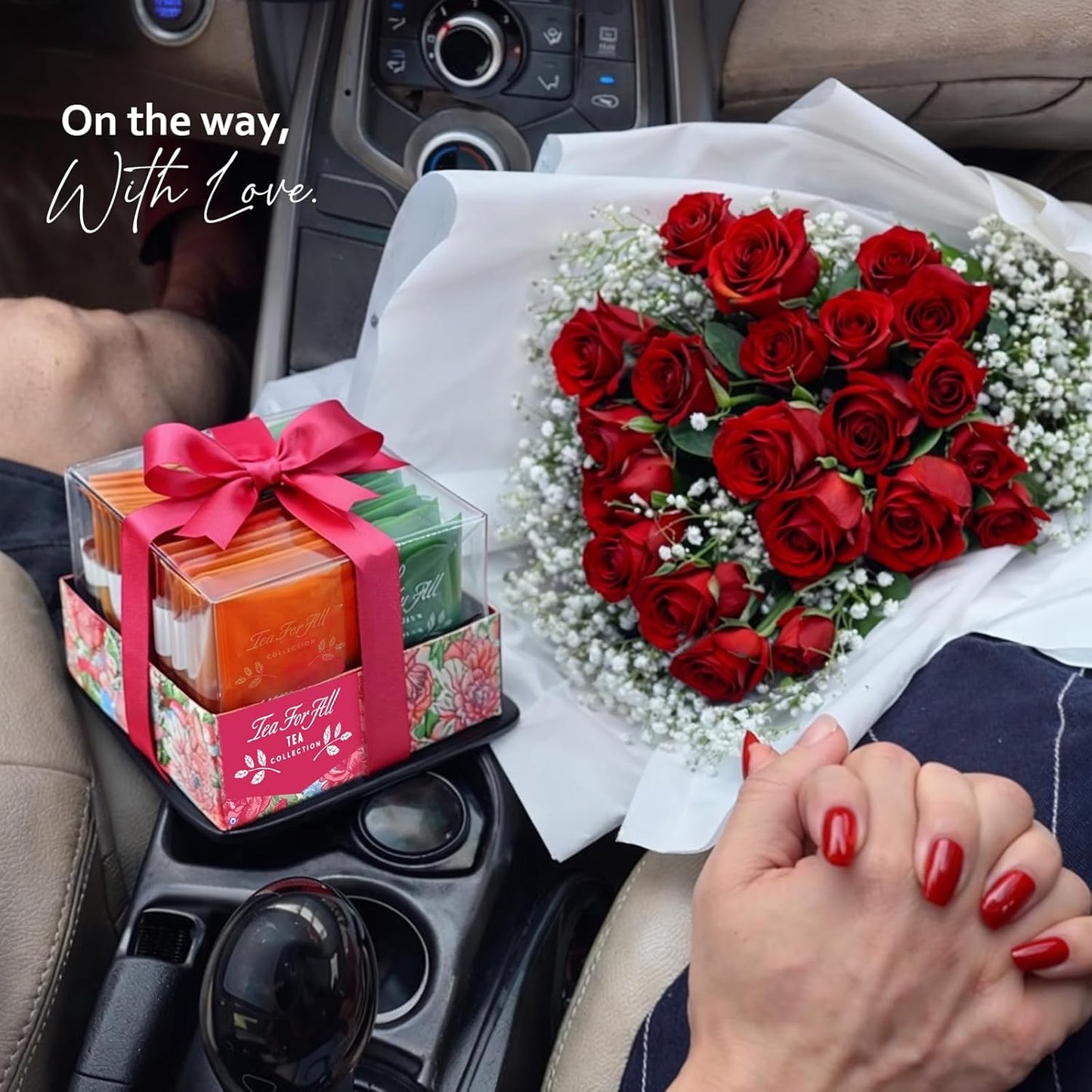 Tea for All Fruit Tea Set Sampler 48 Tea Bags Assorted Variety Pack