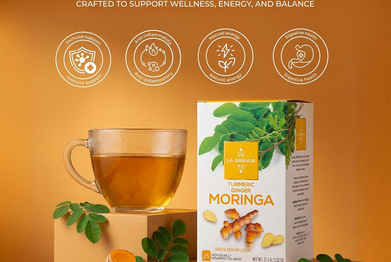 La Granja Turmeric Ginger Moringa Tea