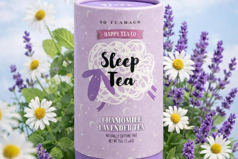 Happy Tea Company Sleep Tea Chamomile Lavender Tea