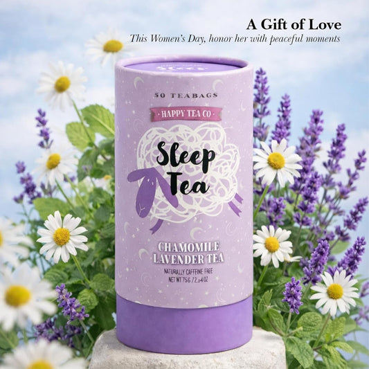 Happy Tea Company Sleep Tea Chamomile Lavender Tea
