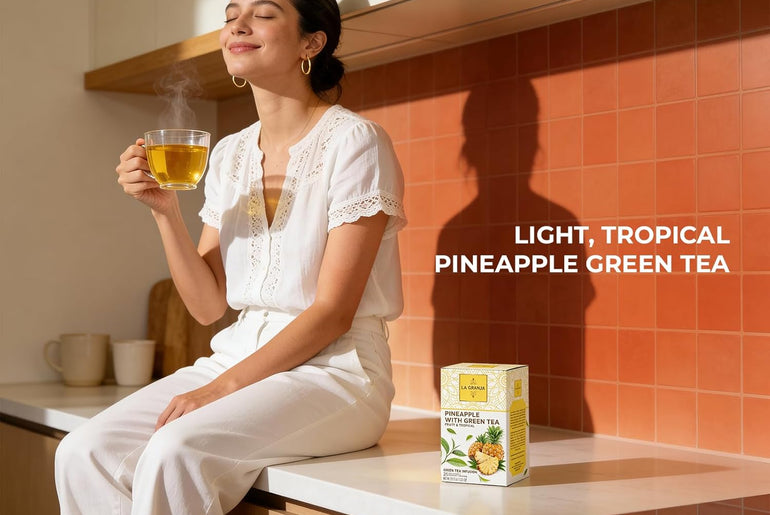 La Granja Pinapple Green Tea