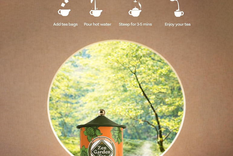 Zen Garden Peach Green Tea