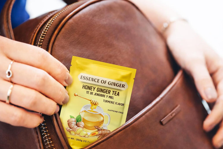 Essence of Ginger Honey Ginger Turmeric Herbal Tea