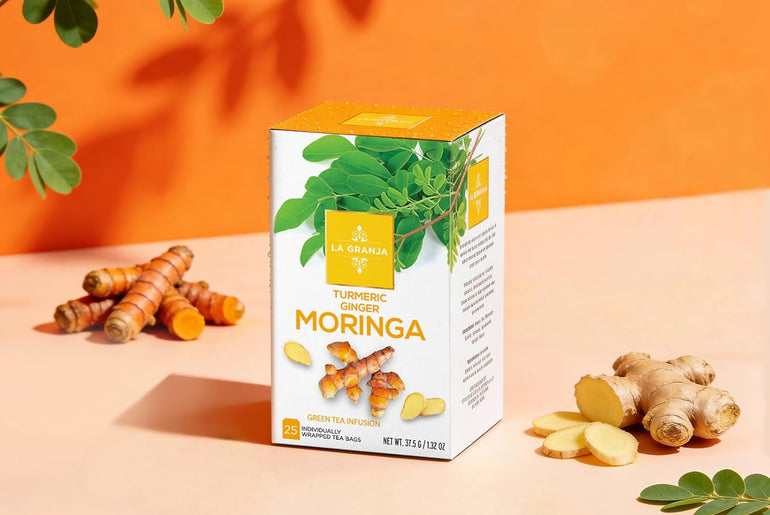 La Granja Turmeric Ginger Moringa Tea