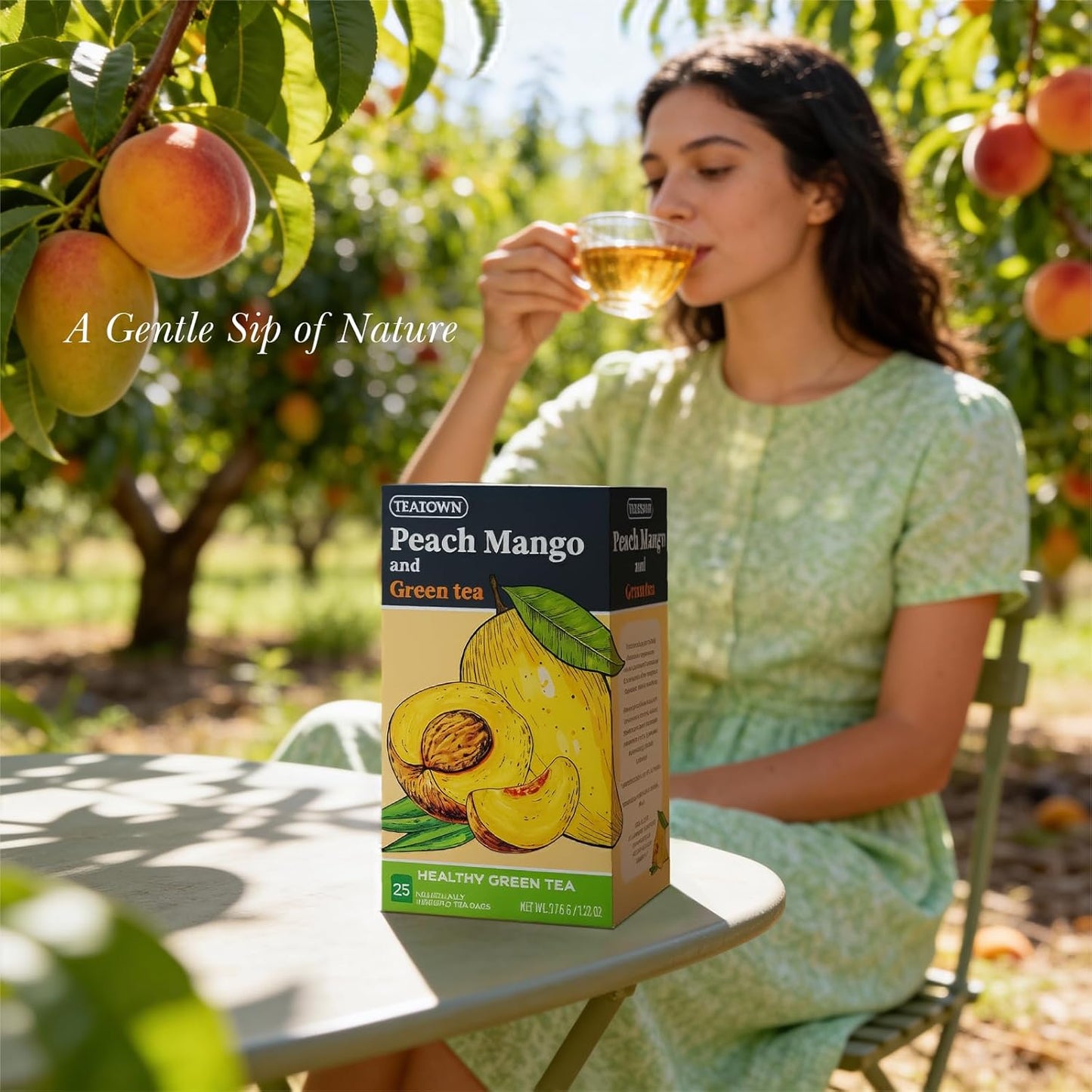 Tea Town Peach Mango Green Tea
