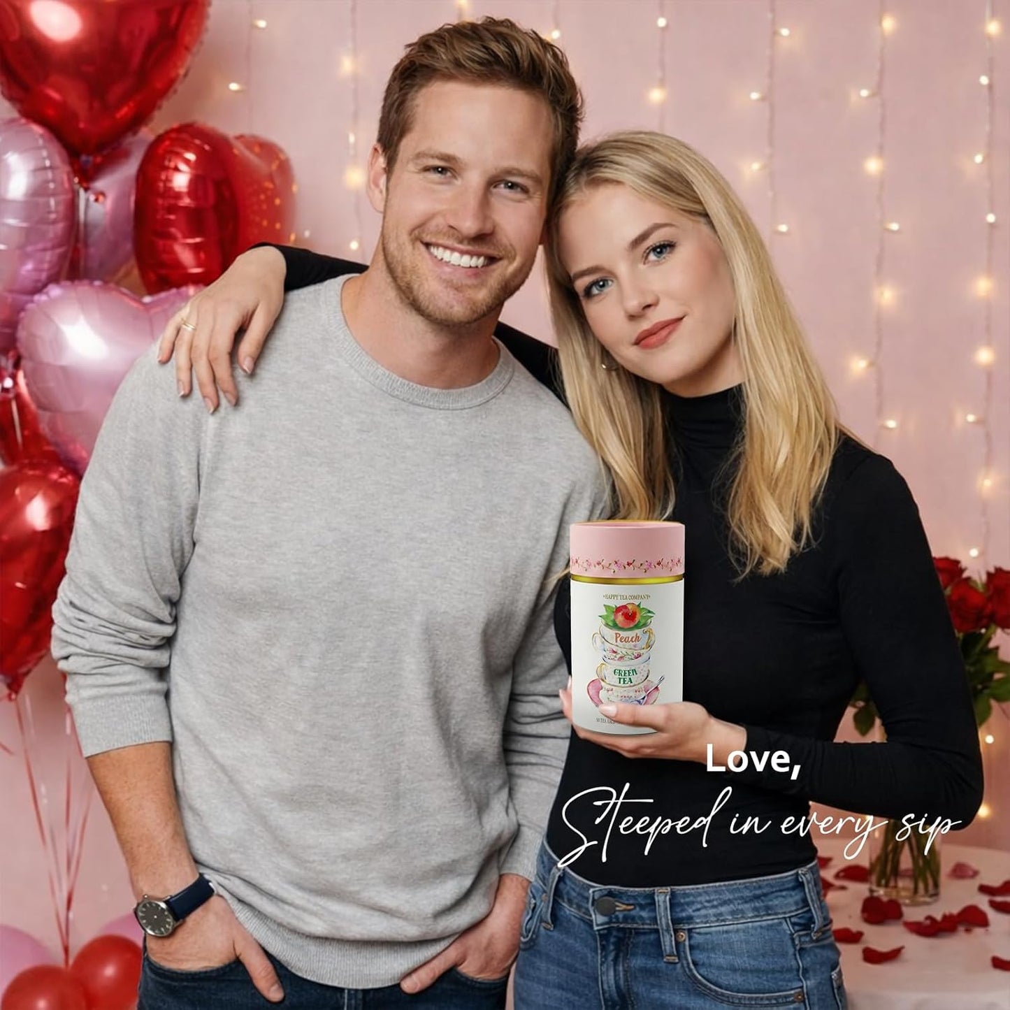 Happy Tea Company Peach Green Tea