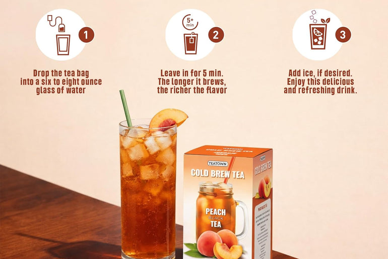 Tea Town Peach Iced Tea