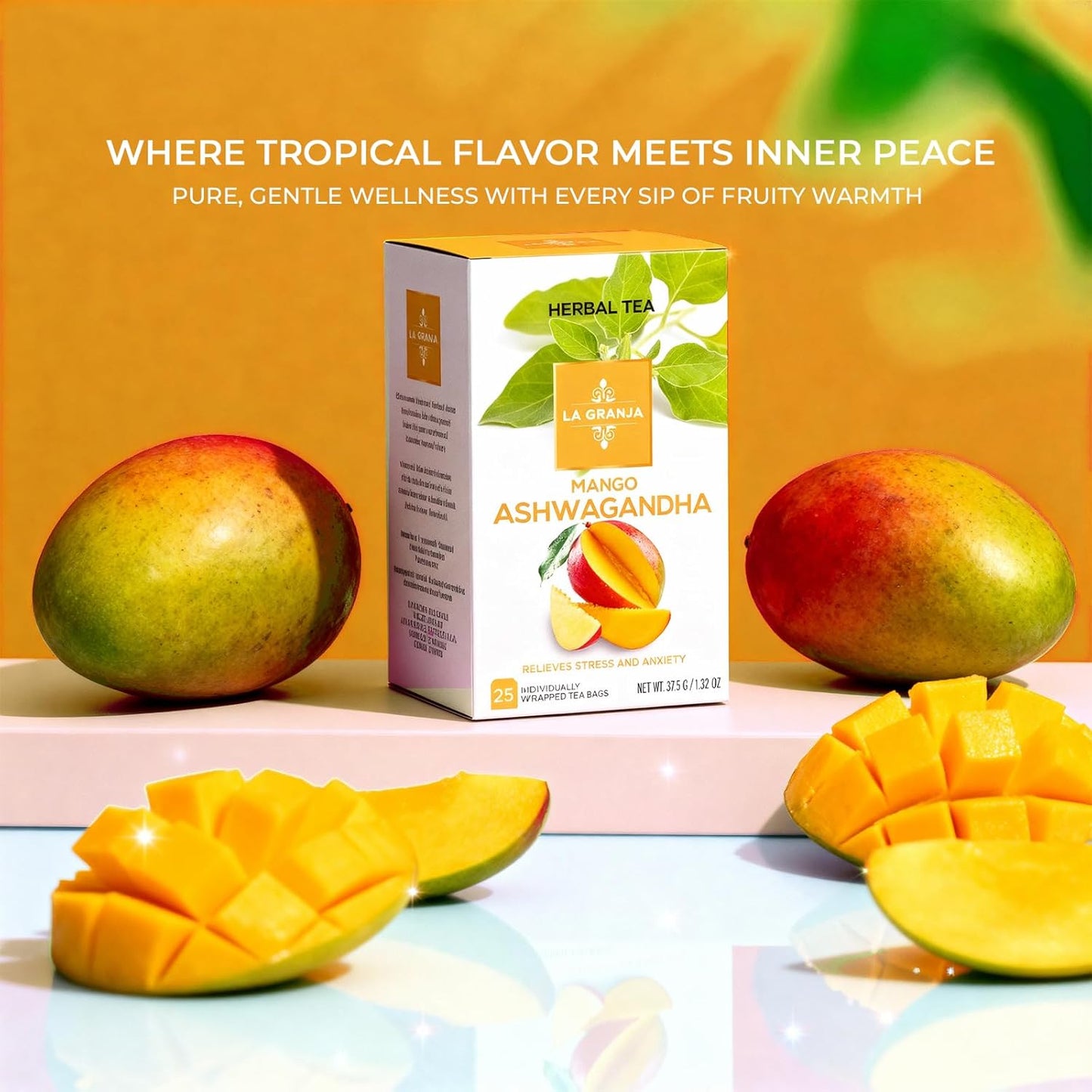 La Granja Mango Ashwagandha Herbal Tea