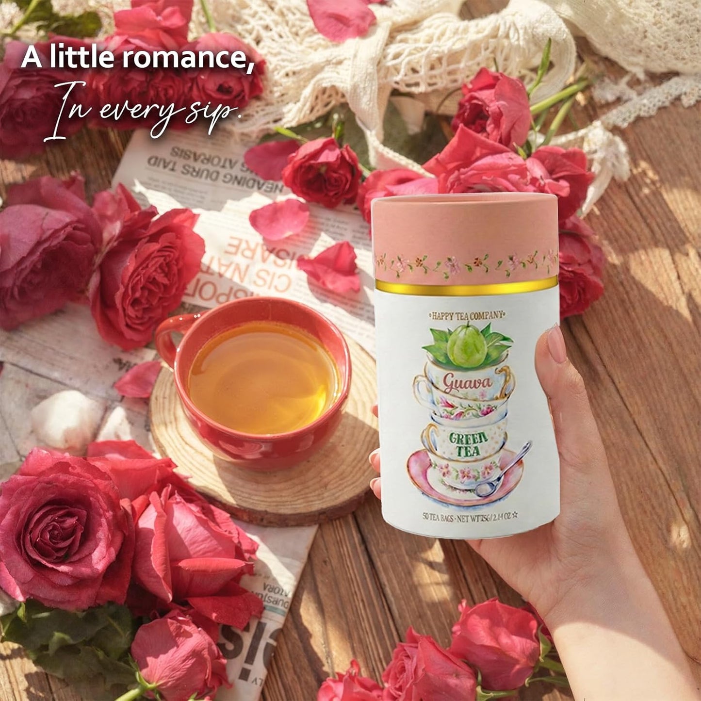 Happy Tea Company Guava Green Tea