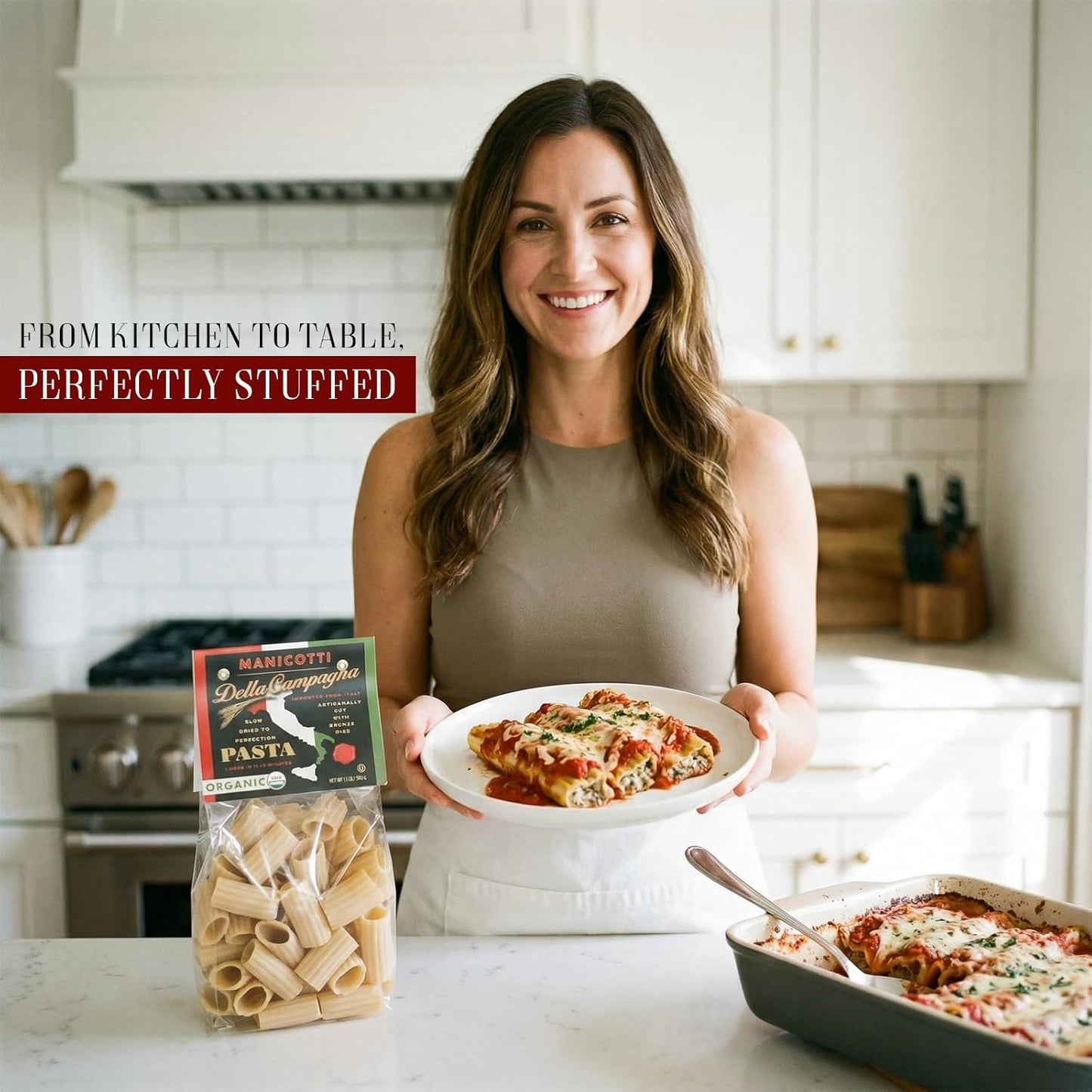 Della Campagna Manicotti Pasta