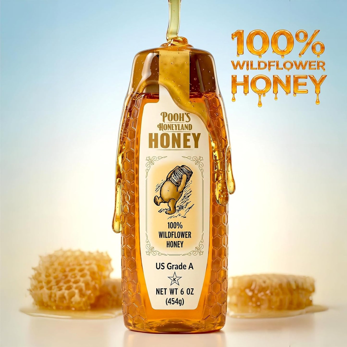 Pooh's Honeyland Honey Squeeze Bottle