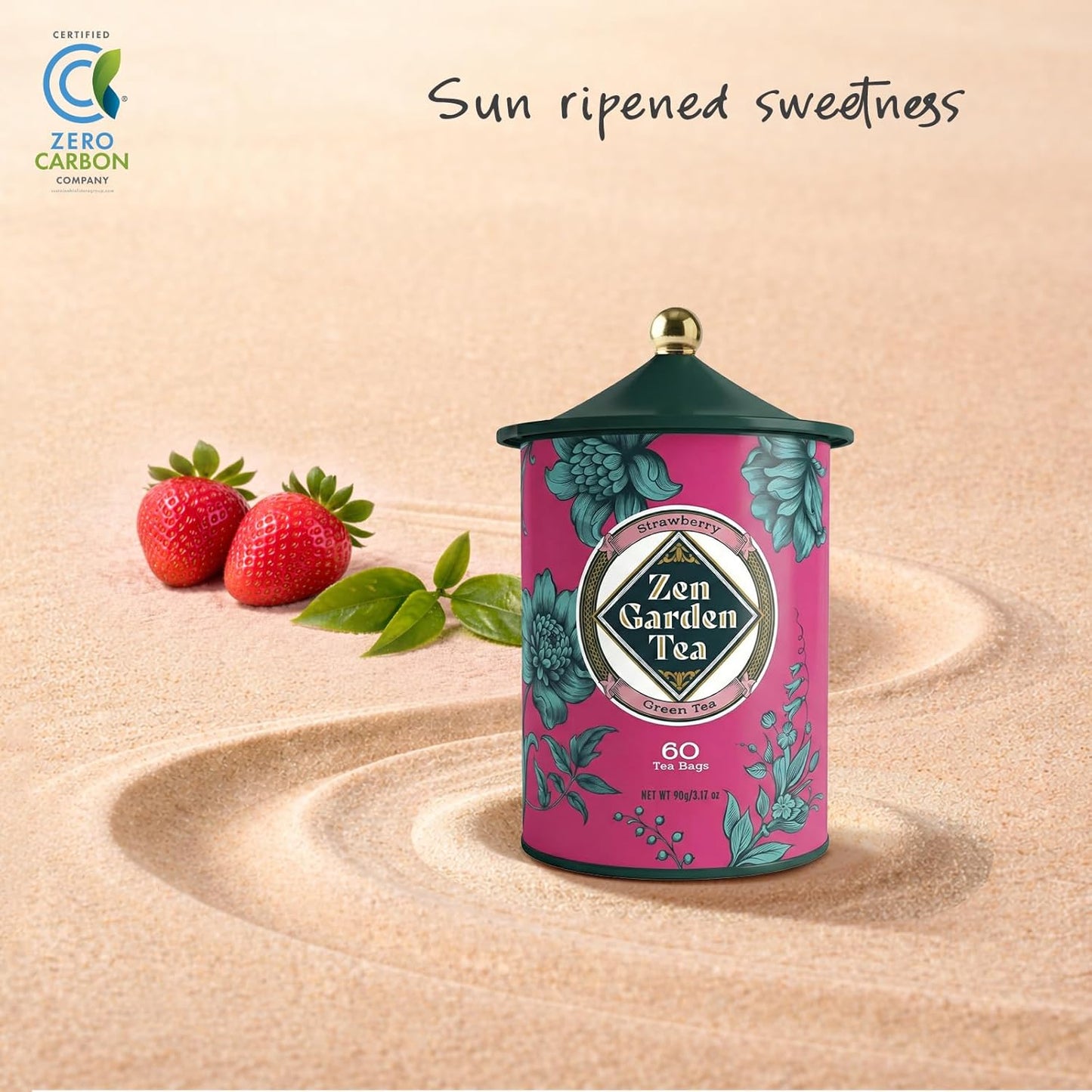Zen Garden Strawberry Green Tea