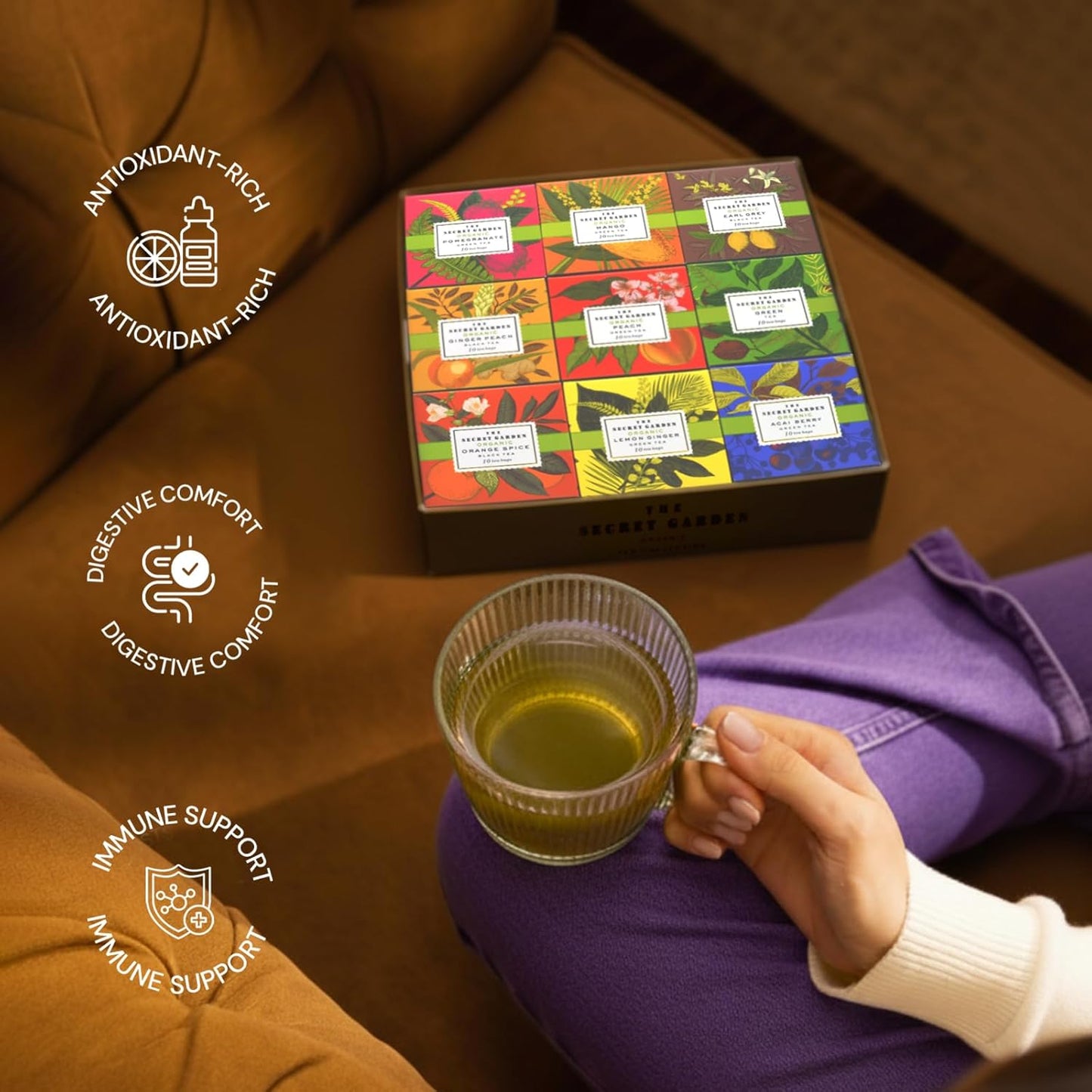 The Secret Garden Tea Samplers Gift Box Set