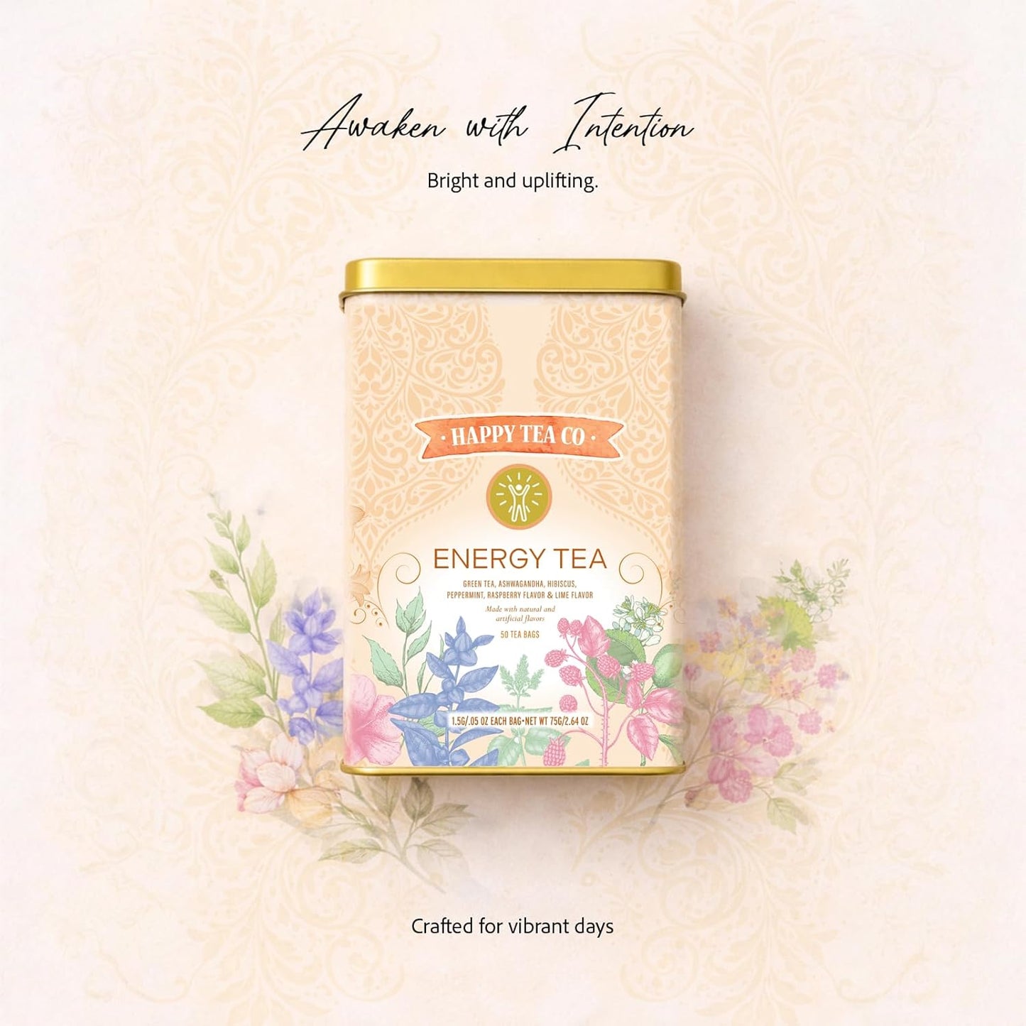 Happy Tea Company Energy Tea