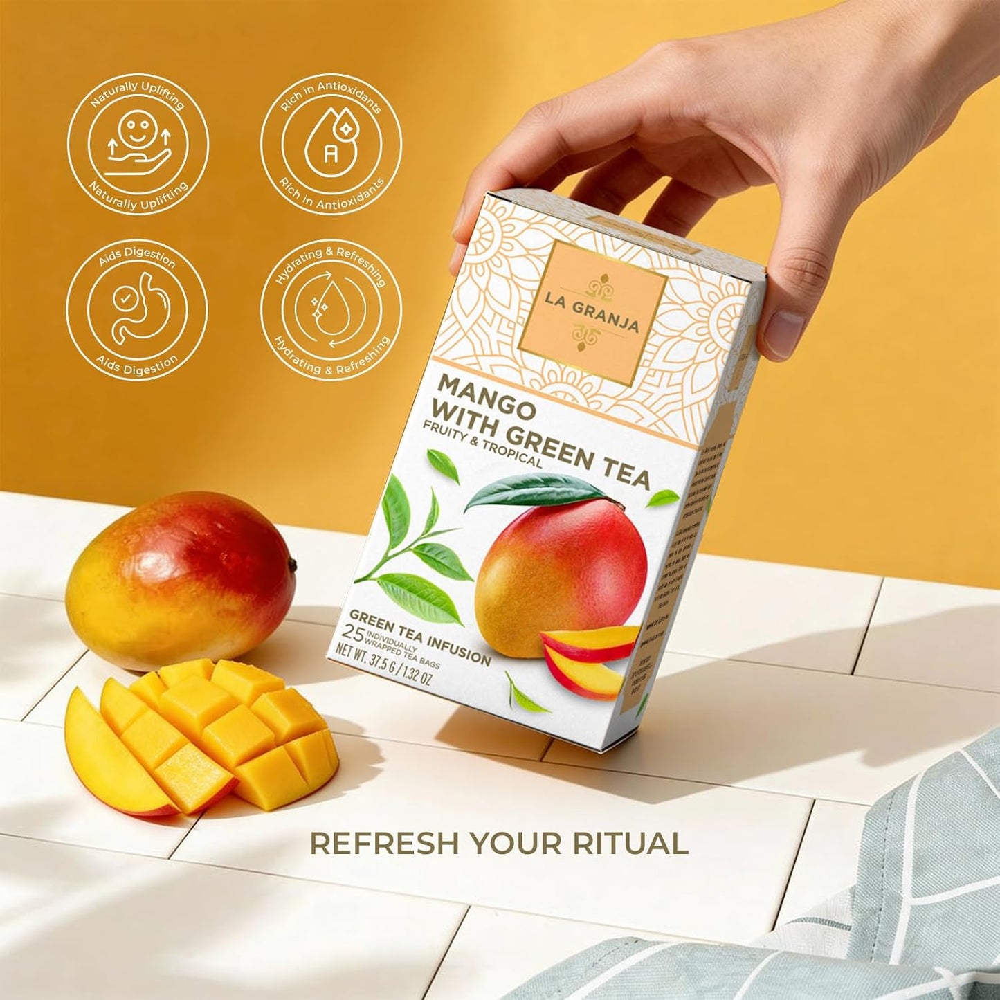 La Granja Mango Green Tea