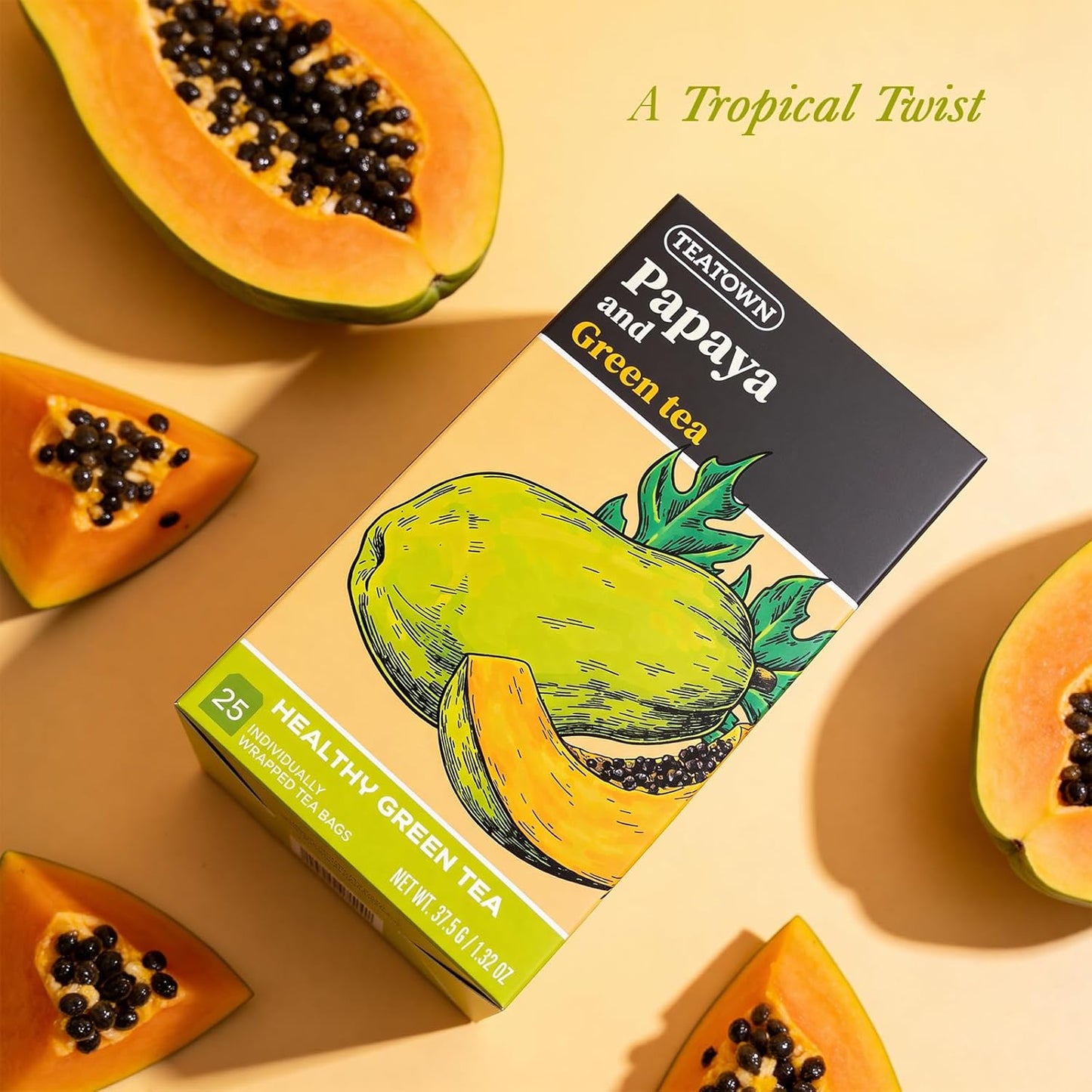 Tea Town Papaya Green Tea