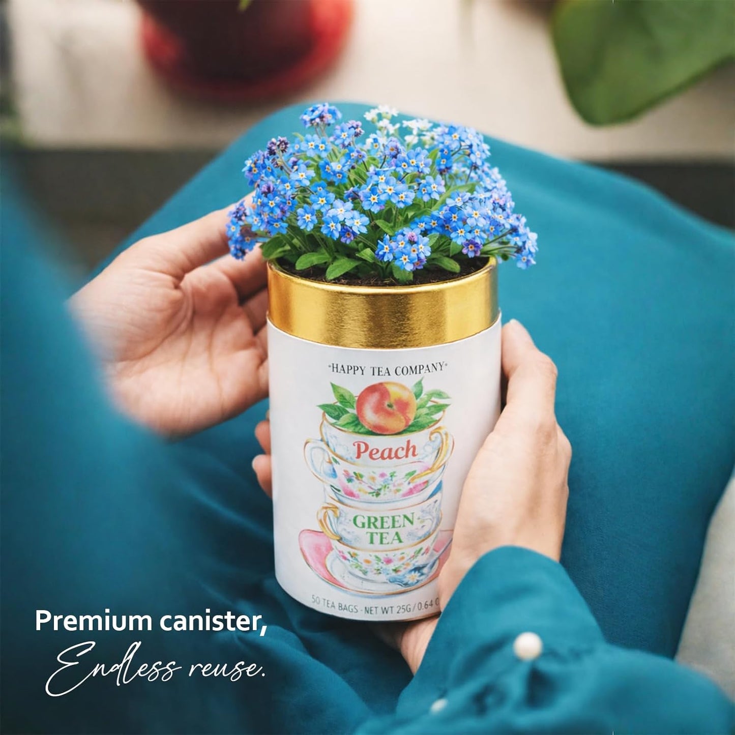 Happy Tea Company Peach Green Tea