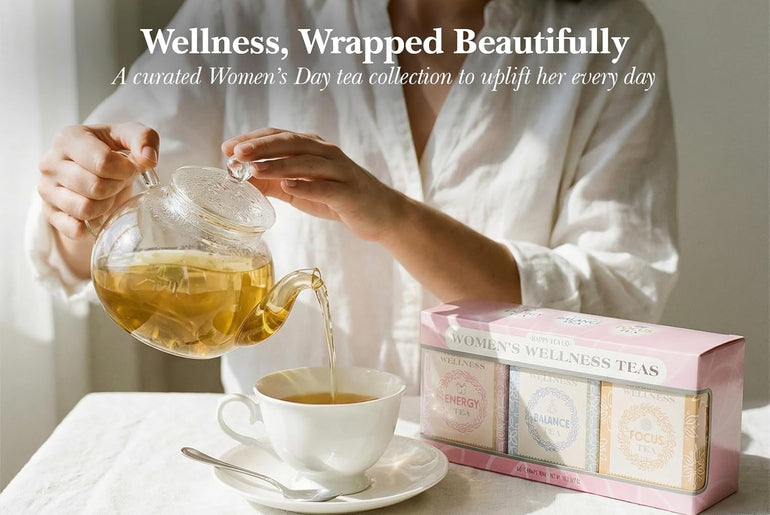 Happy Tea Company Women’s Wellness Tea Set 60 Tea Bags