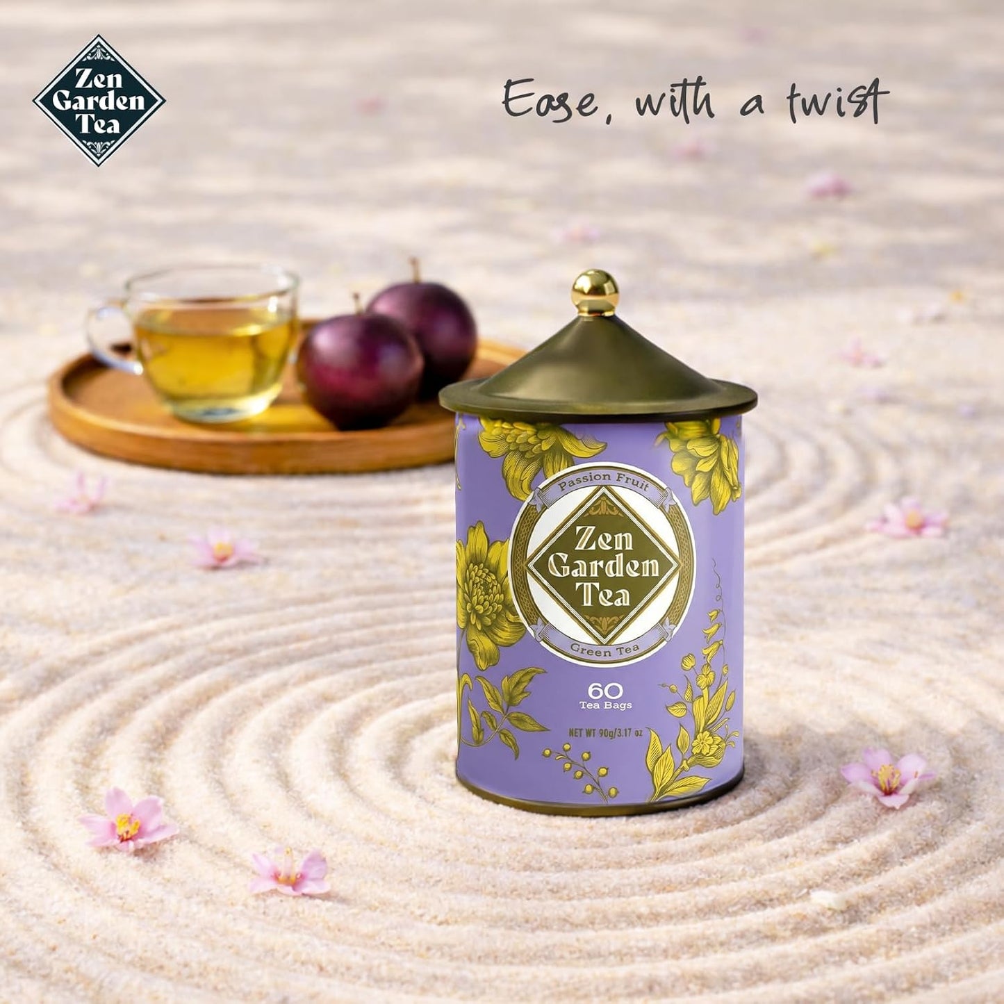 Zen Garden Passion Fruit Green Tea