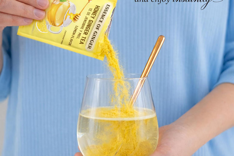Essence of Ginger Honey Ginger Lemon Herbal Tea
