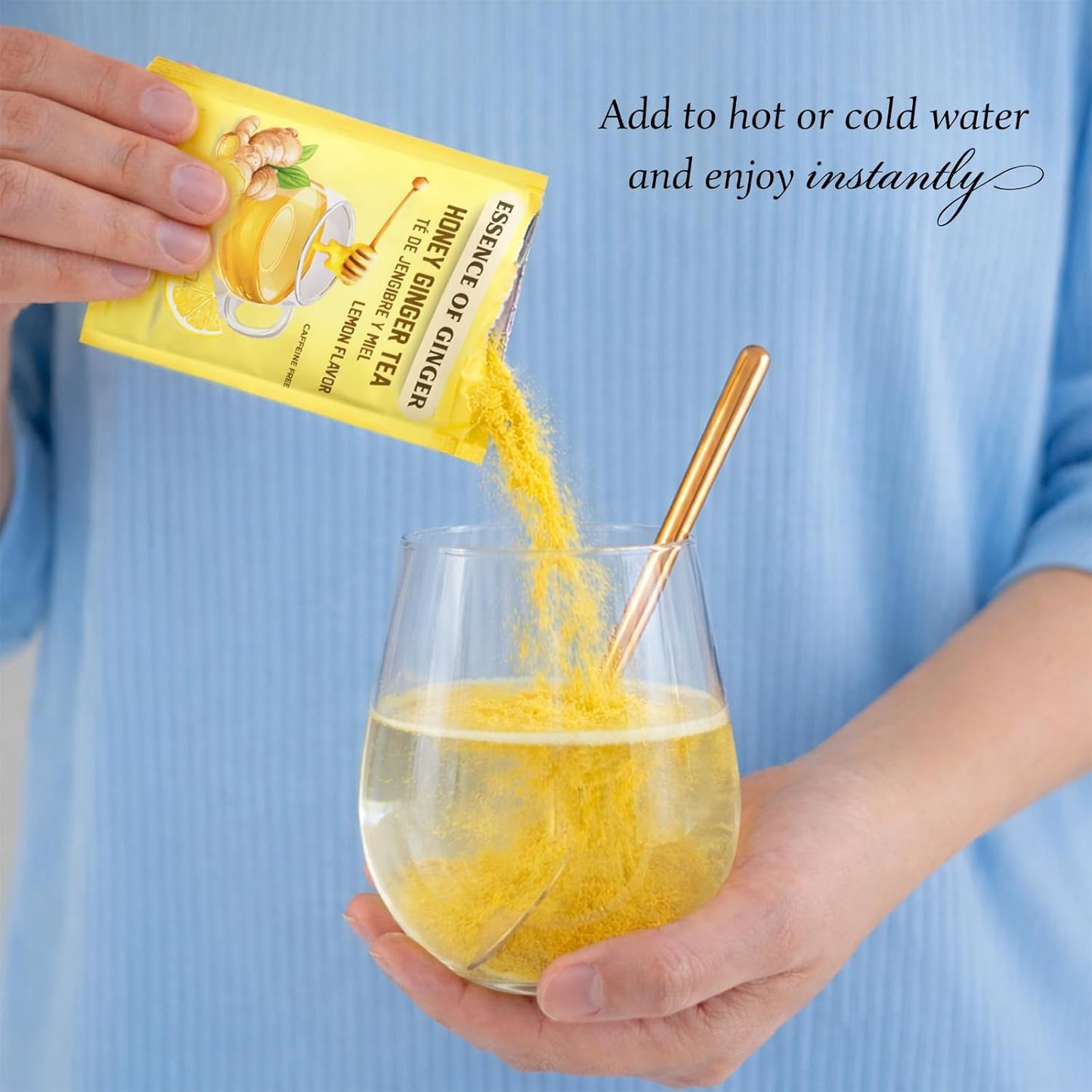 Essence of Ginger Honey Ginger Lemon Herbal Tea