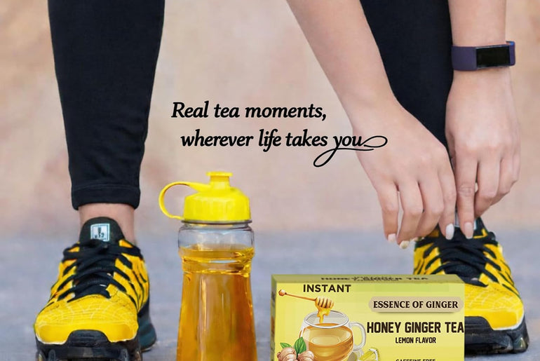 Essence of Ginger Honey Ginger Lemon Herbal Tea