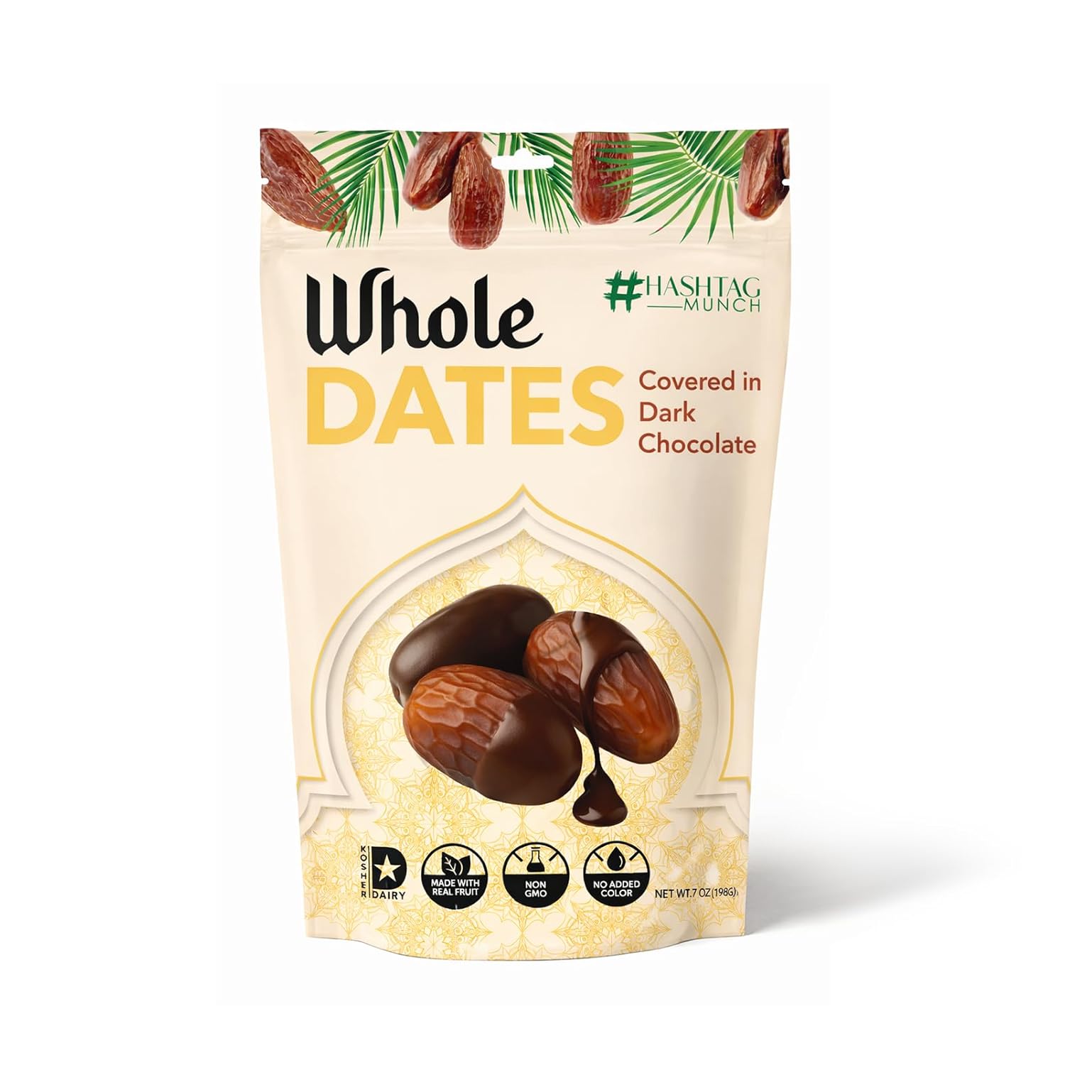 Whole Dates Covered in Dark Chocolate