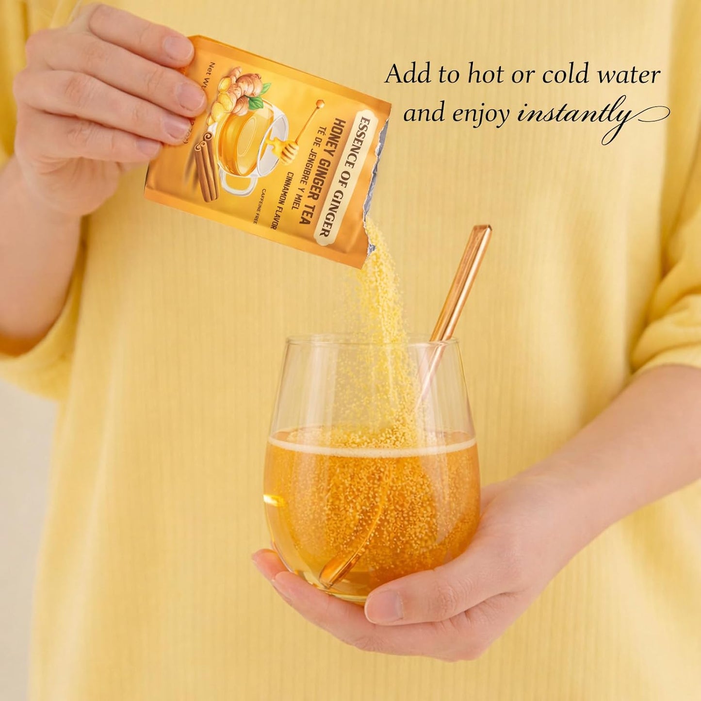 Essence of Ginger Honey Ginger Cinnamon Herbal Tea