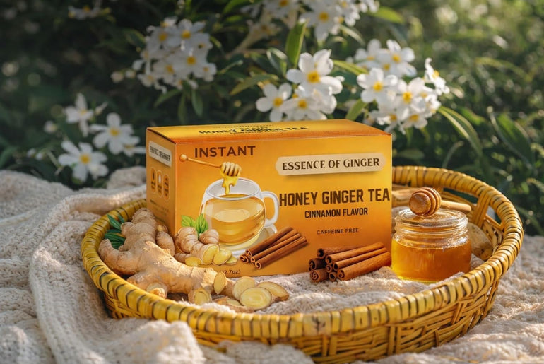 Essence of Ginger Honey Ginger Cinnamon Herbal Tea
