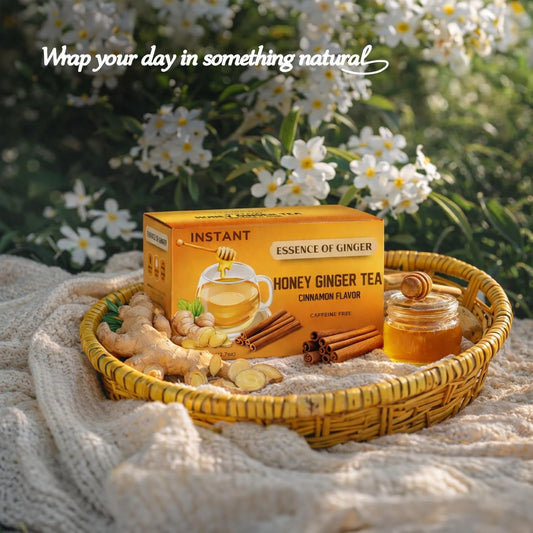 Essence of Ginger Honey Ginger Cinnamon Herbal Tea