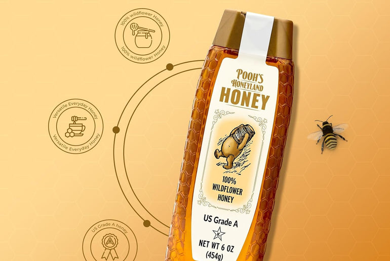 Pooh's Honeyland Honey Squeeze Bottle