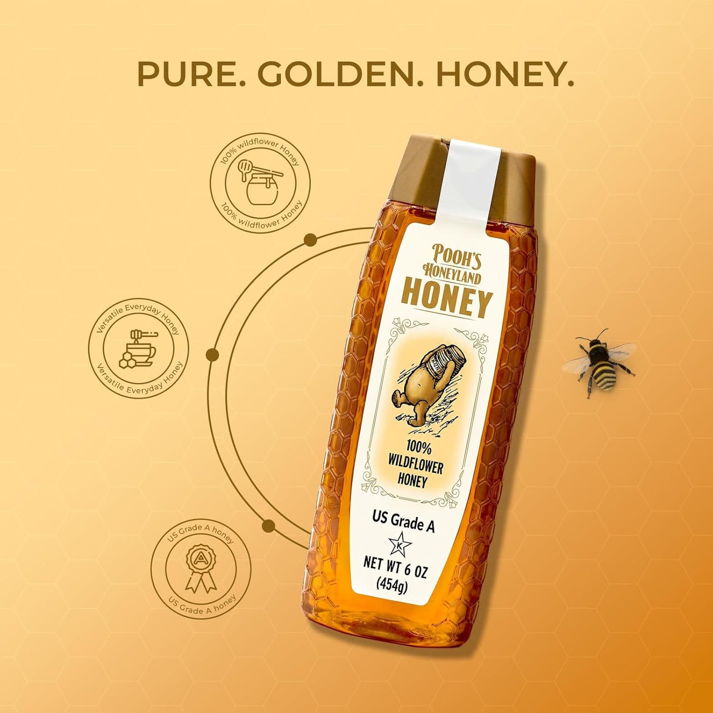 Pooh's Honeyland Honey Squeeze Bottle