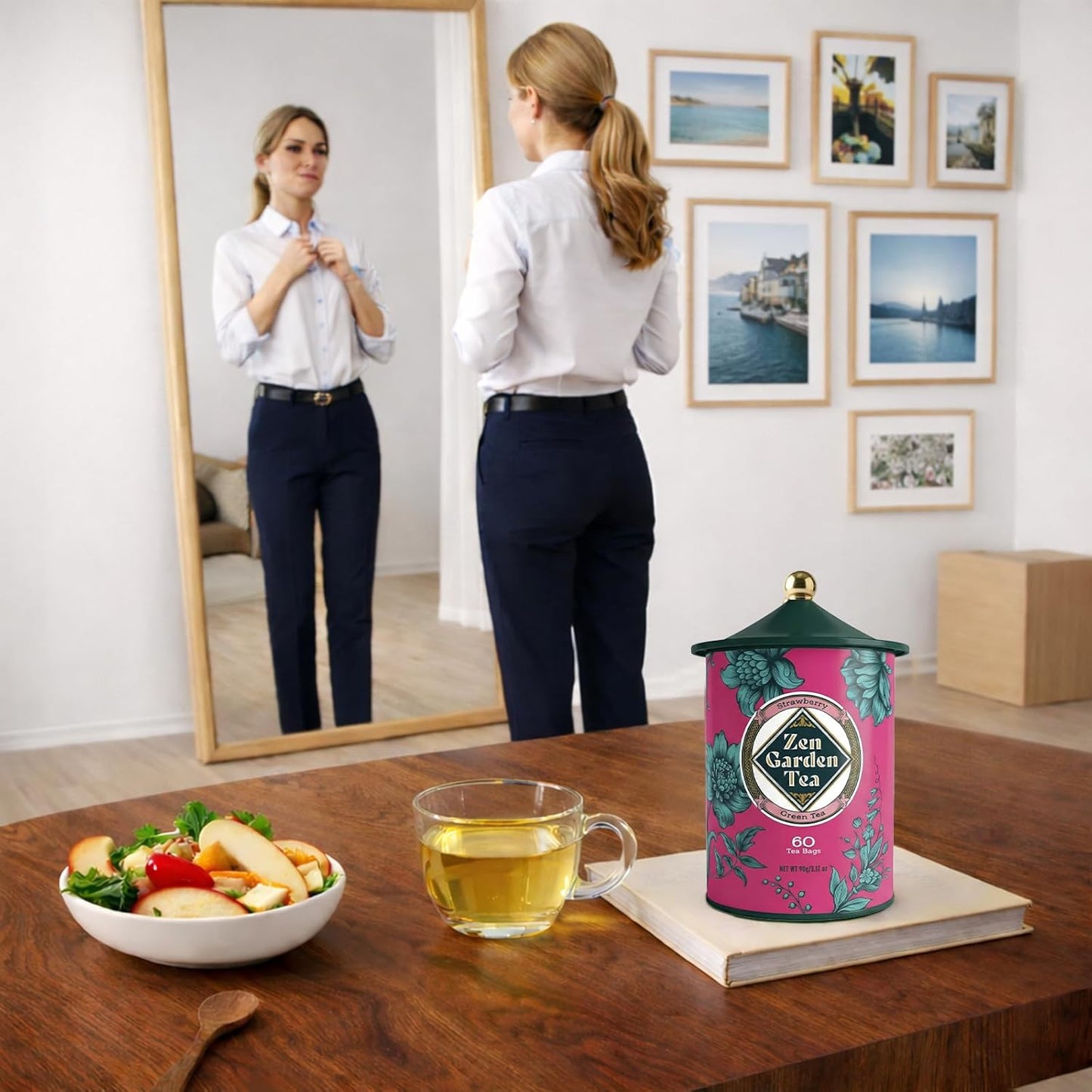 Zen Garden Strawberry Green Tea