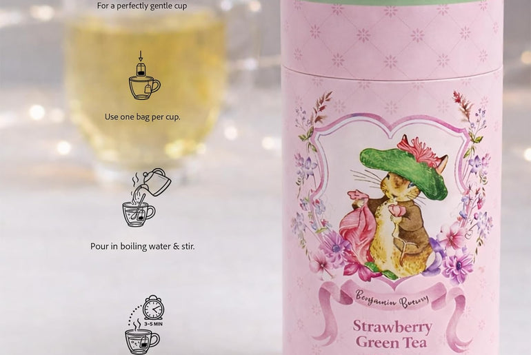 Benjamin Bunny Strawberry Green Tea