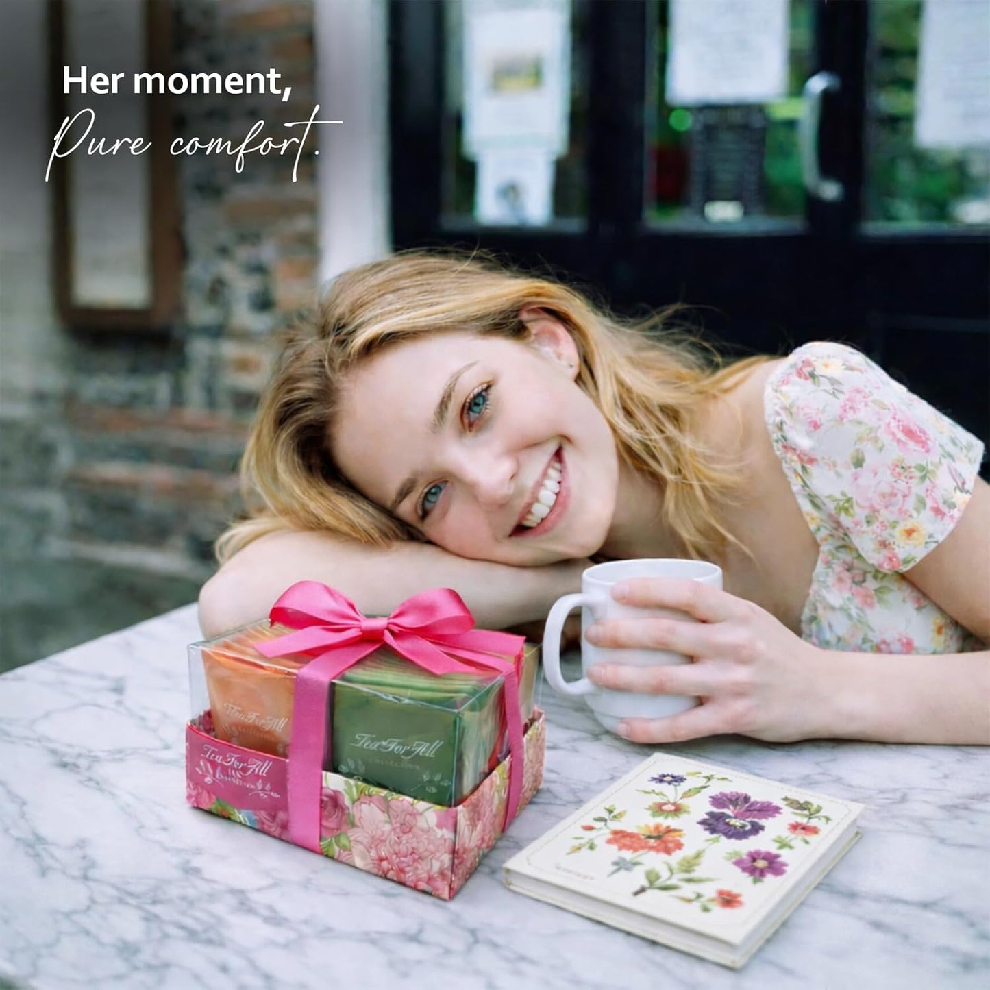 Tea for All Fruit Tea Set Sampler 48 Tea Bags Assorted Variety Pack