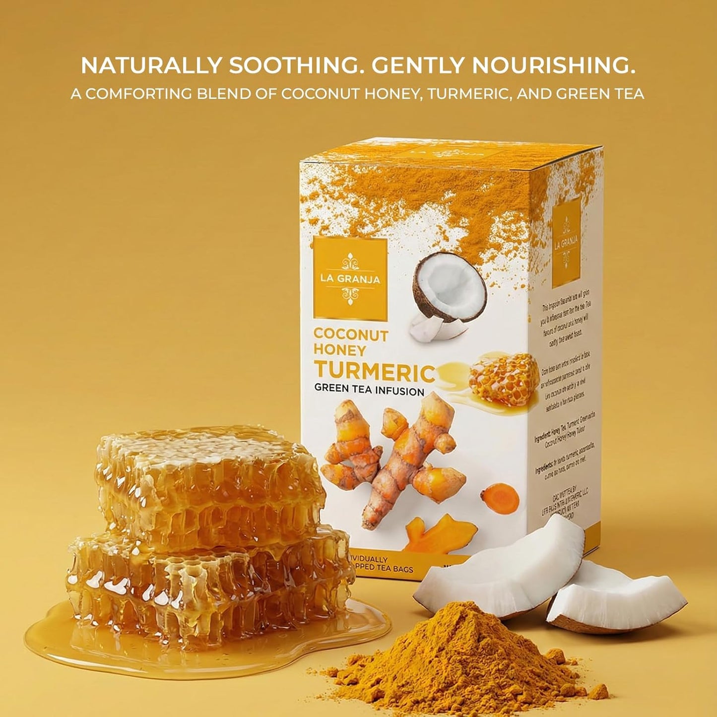 La Granja Coco Honey Green Tea