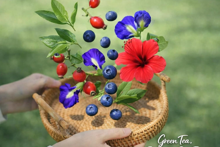 Happy Tea Company Blueberry Cold Brew Tea