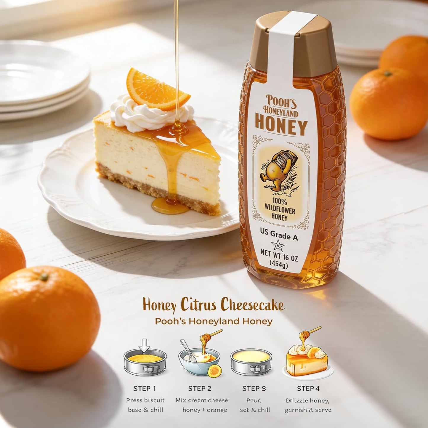 Pooh's Honeyland Honey Squeeze Bottle