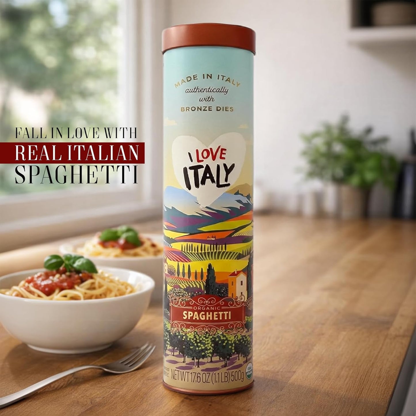 I Love Italy Organic Spaghetti Pasta