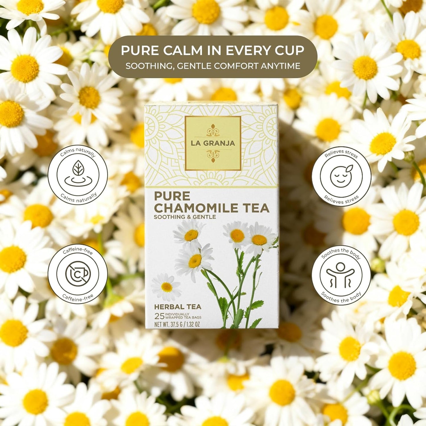 La Granja Pure Chamomile Herbal Tea