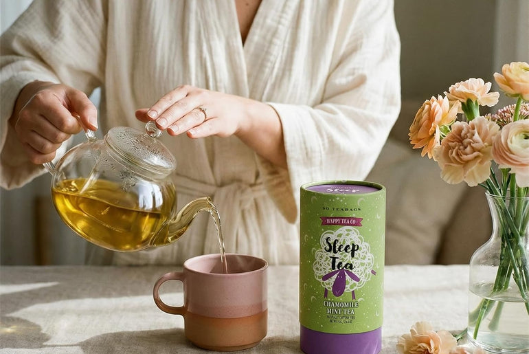 Happy Tea Company Sleep Tea Chamomile Mint Tea