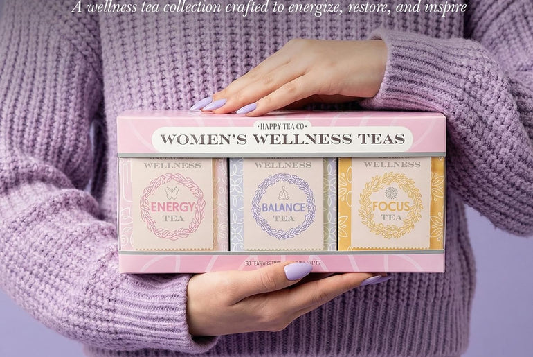 Happy Tea Company Women’s Wellness Tea Set 60 Tea Bags