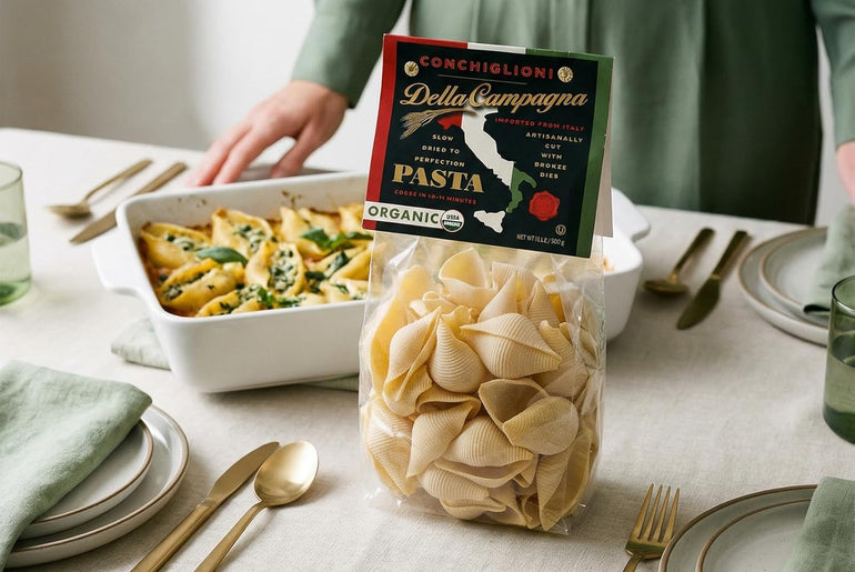 Della Campagna Organic Conchiglioni Pasta