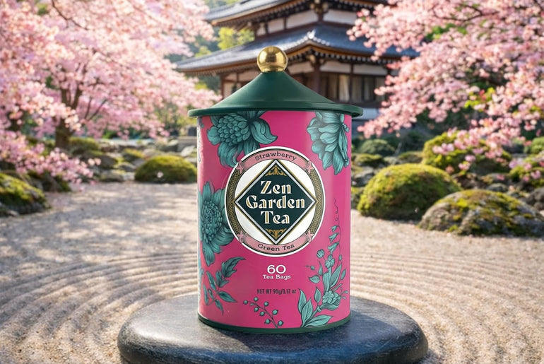 Zen Garden Strawberry Green Tea