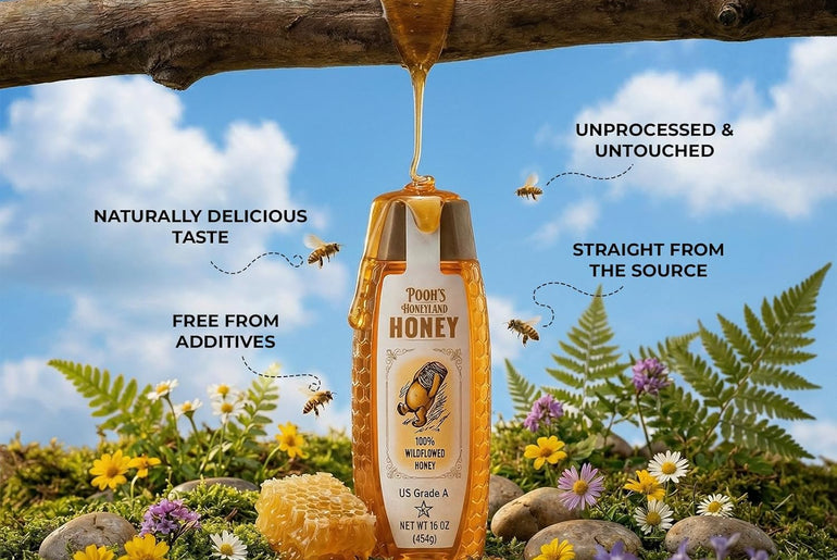 Pooh's Honeyland Honey Squeeze Bottle