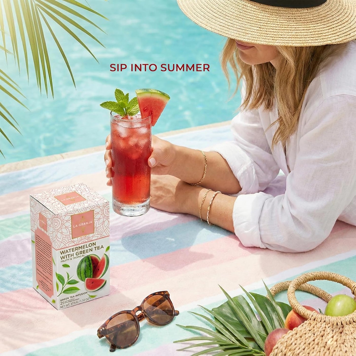 La Granja Watermelon Green Tea