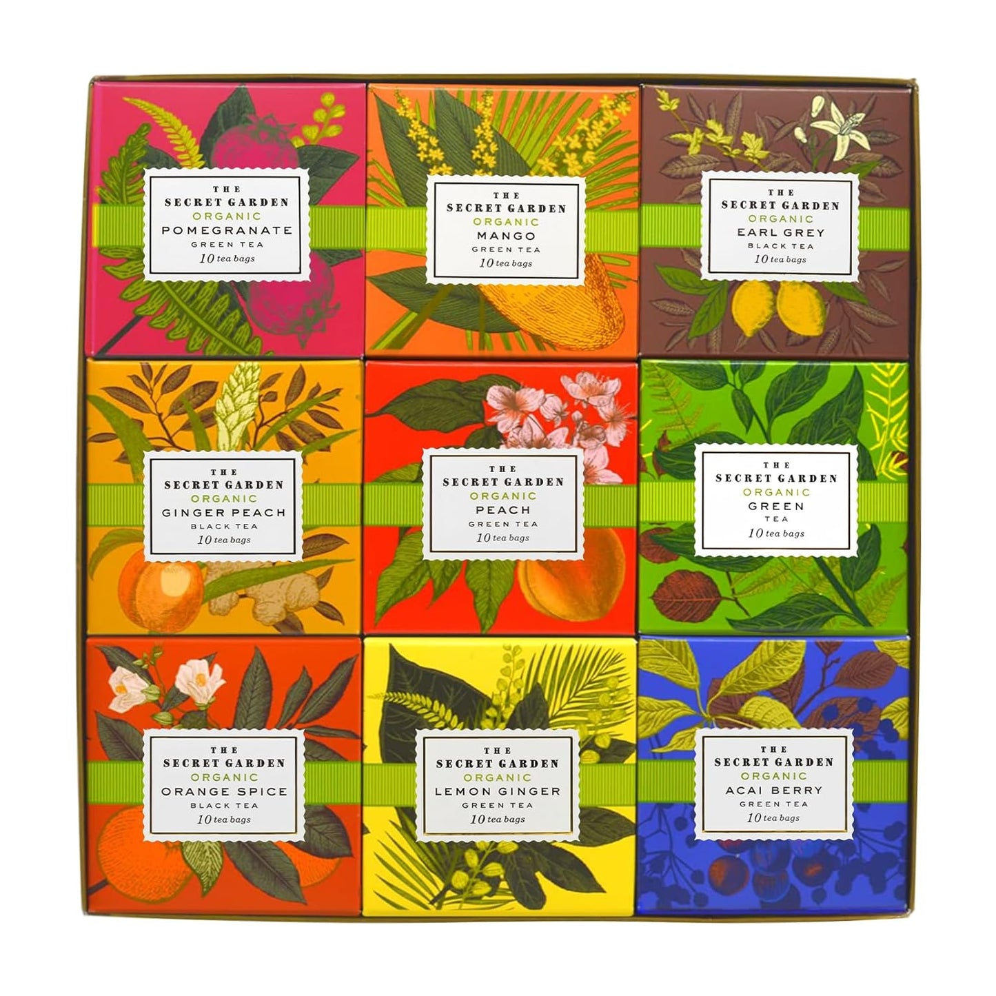 The Secret Garden Tea Samplers Gift Box Set