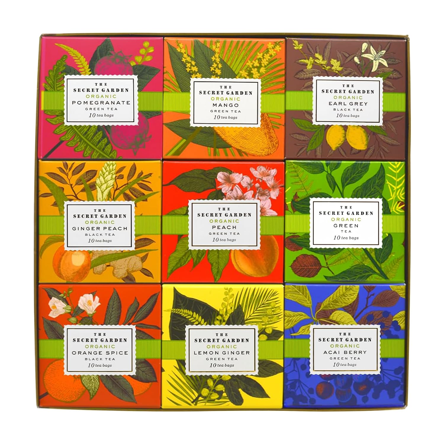 The Secret Garden Tea Samplers Gift Box Set