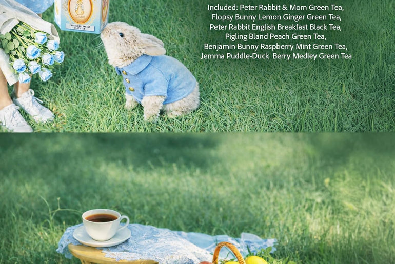 The Garden Gate Tea Society Assorted Tea Set Gift 60 Tea Bags