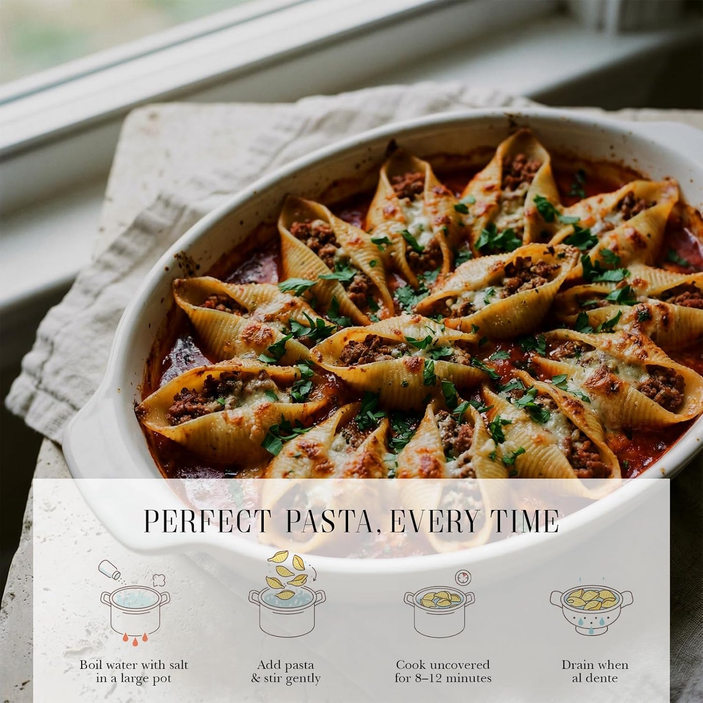 Della Campagna Organic Conchiglioni Pasta